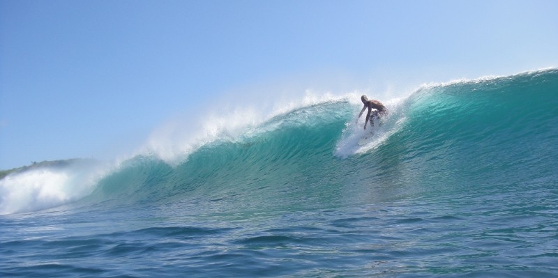 surfer in bali