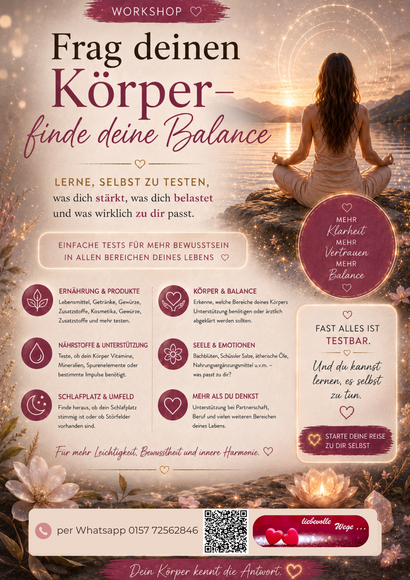 Frag deinen Körper - finde deine Balance