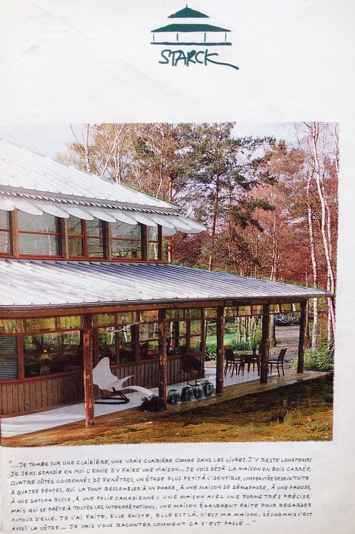coffret maison  3 suisses, starckhouse by philippe starck