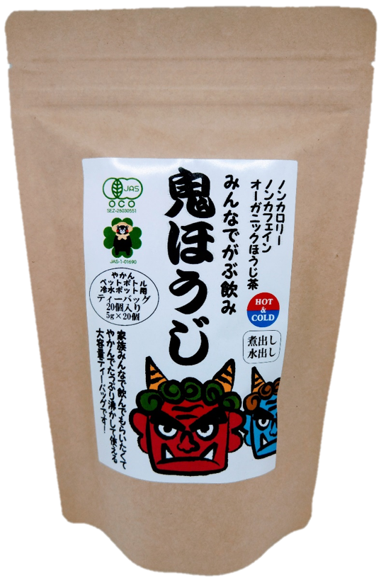 オ*ー様 緑犀牛 オーガニックほうじ茶 鬼ほうじママ＆ベビー - 有機栽培70年「火