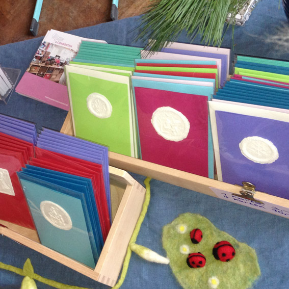 Weihnachtskarten edel und fein Blütenkarte GrußkartenDesign