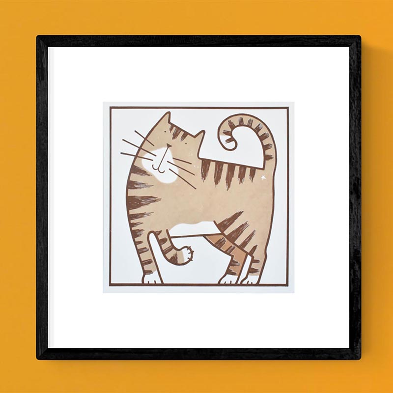 Black square frame