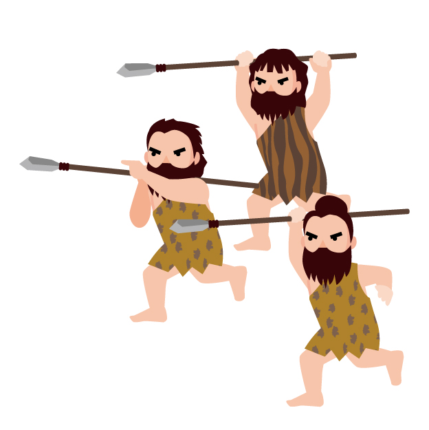 No.2885『原始人も、現代人も!』