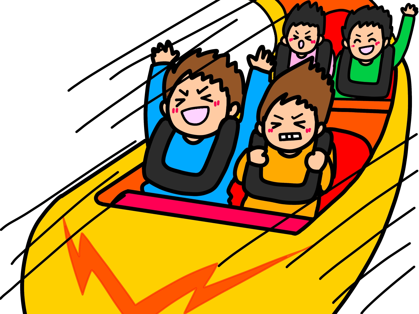 No.2911　『ゴールデンウイークはジェットコースター！！』