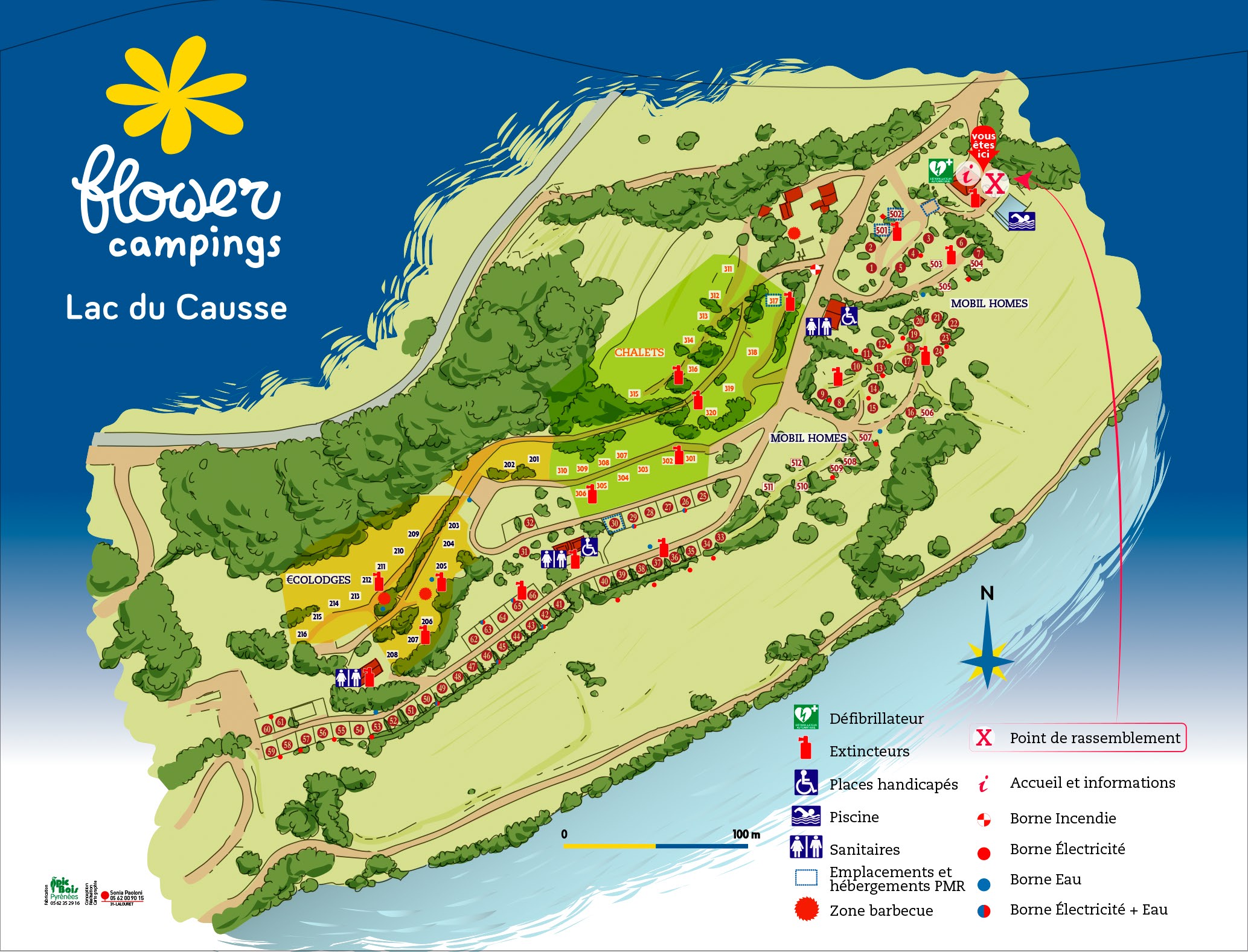 Camping Dordogne Vallei - Camping du Lac du Causse - Brive