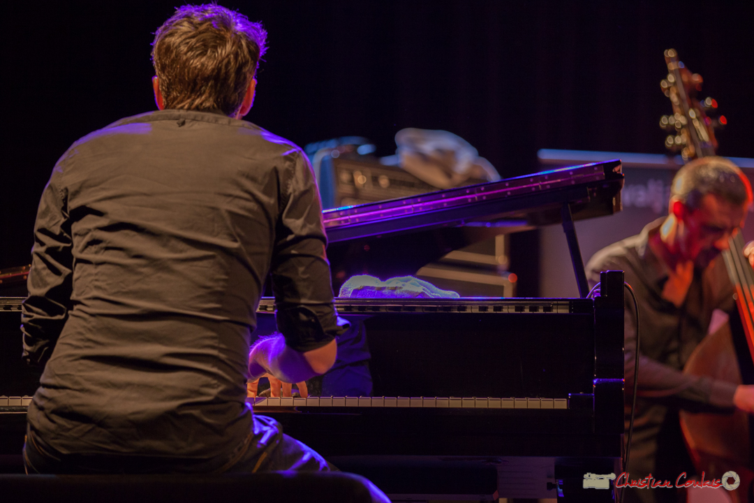 "Etude de mouvements 2". Rémi Panossian, Rémi Panossian RP3 Trio, Festival JAZZ360, Cénac, 9 juin 2017