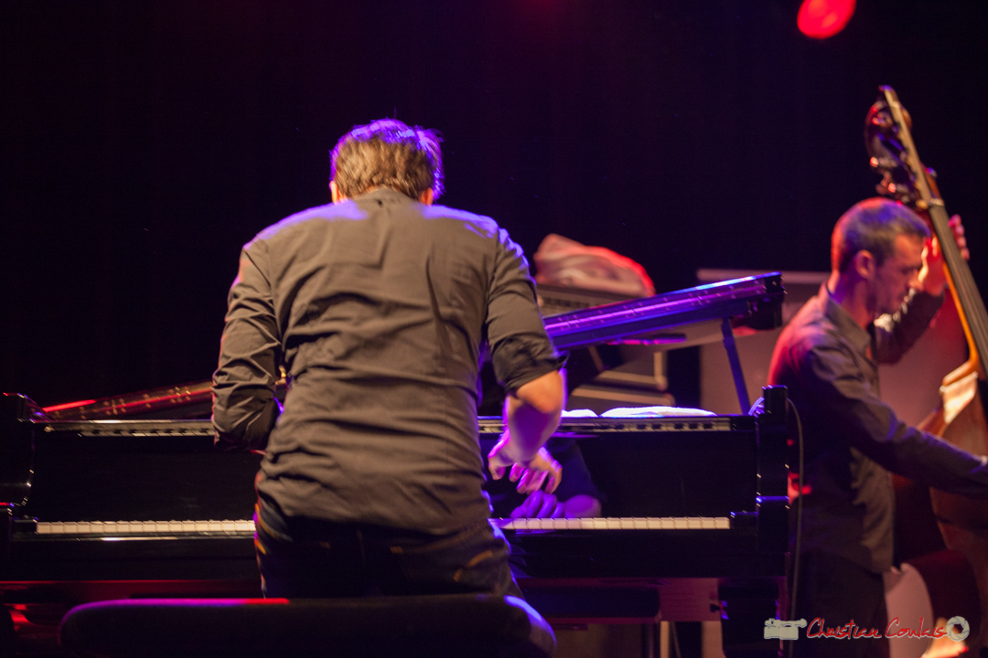 "Etude de mouvements 2". Rémi Panossian, Rémi Panossian RP3 Trio, Festival JAZZ360, Cénac, 9 juin 2017