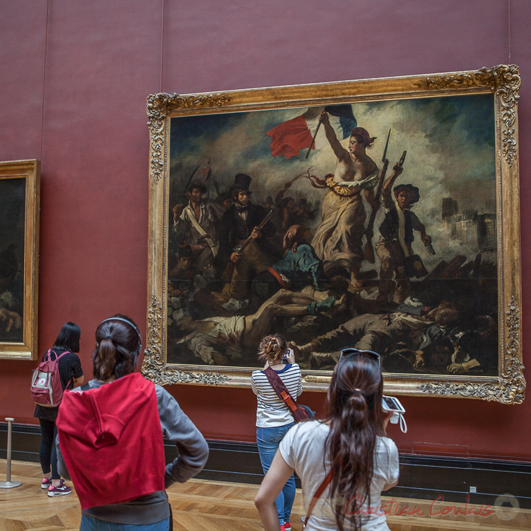 La Liberté guidant le peuple, Eugène Delacroix, Musée du Louvre