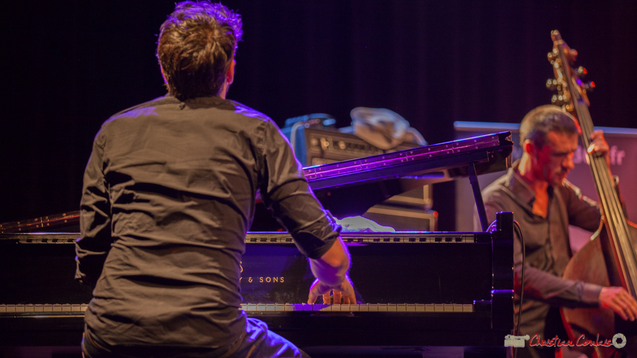 "Etude de mouvements 2". Rémi Panossian, Rémi Panossian RP3 Trio, Festival JAZZ360, Cénac, 9 juin 2017