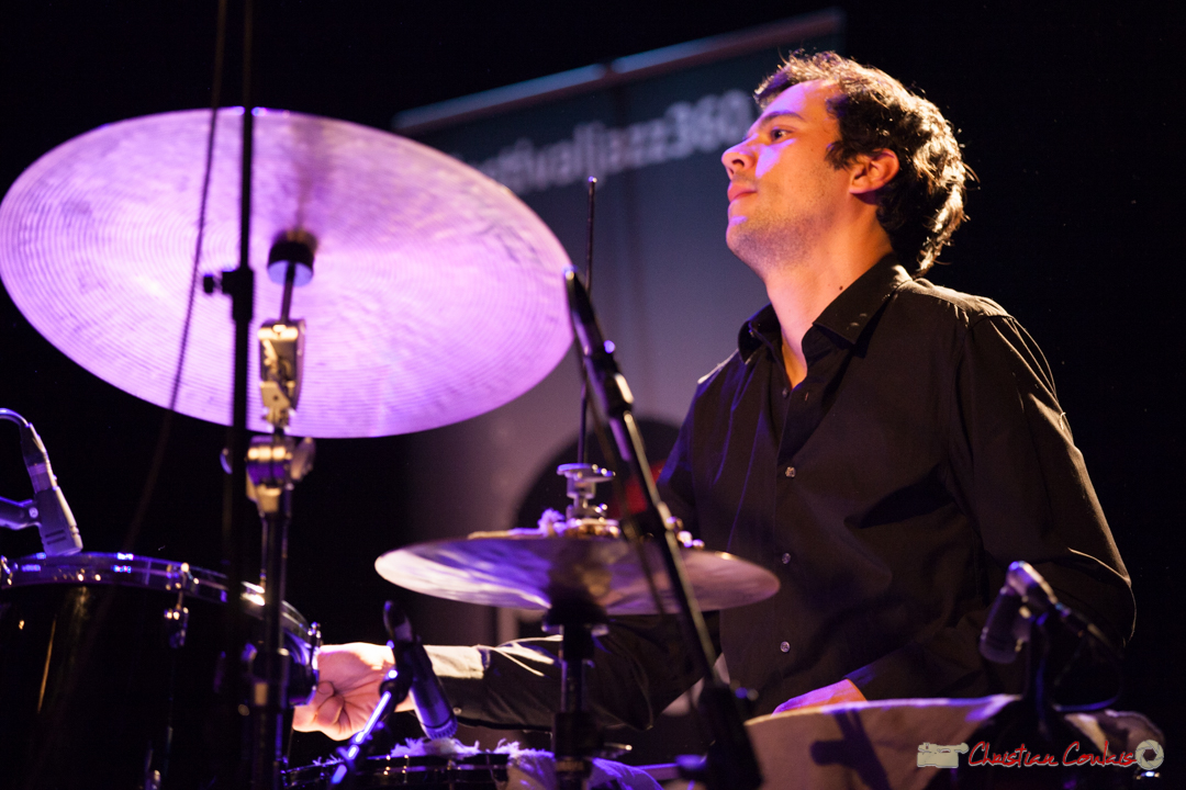 Frédéric Petitprez. Rémi Panossian RP3 Trio, Festival JAZZ360, Cénac 9 juin 2017