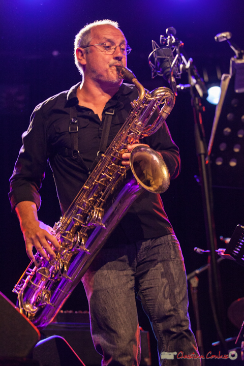 François Corneloup, Franc Tortiller / François Corneloup Duo. Festival JAZZ360, 10 juin 2017