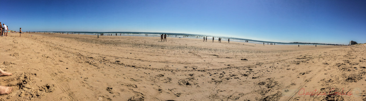 La Grande Plage, Saint-Gilles-Croix-de-Vie, Vendée, Pays de la Loire