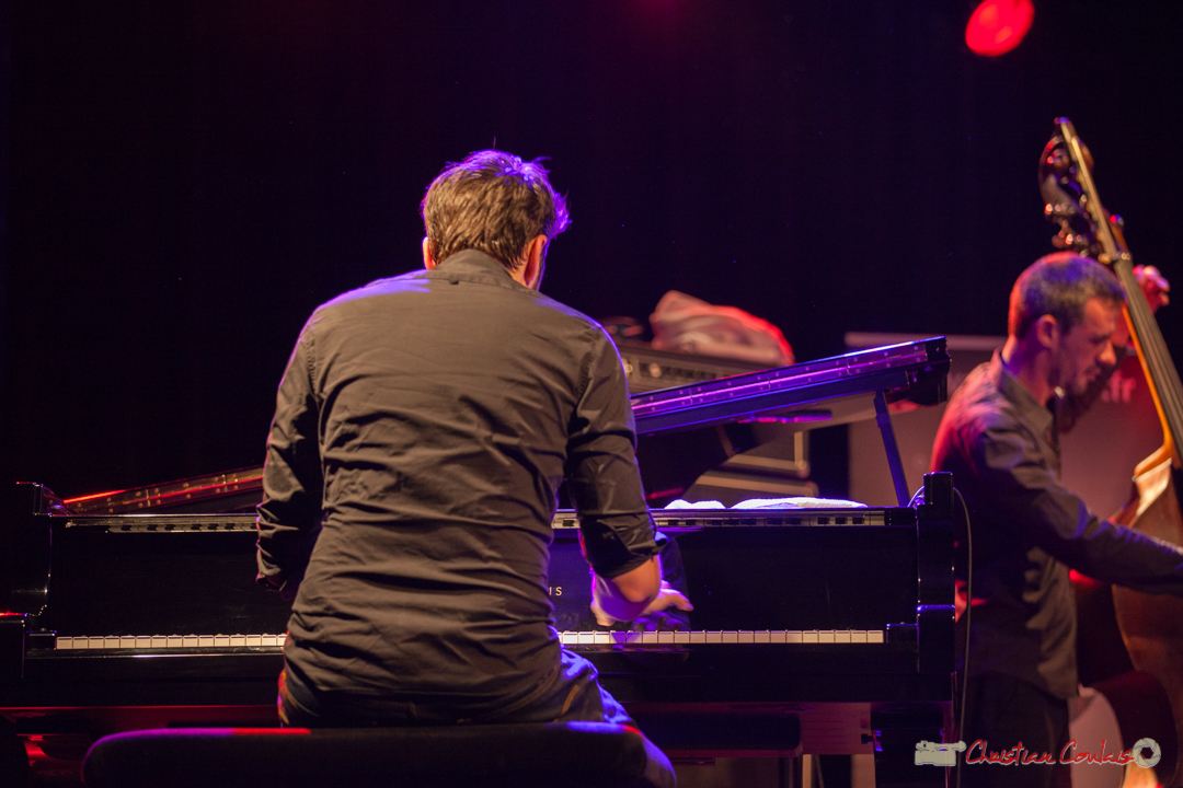 "Etude de mouvements 2". Rémi Panossian, Rémi Panossian RP3 Trio, Festival JAZZ360, Cénac, 9 juin 2017