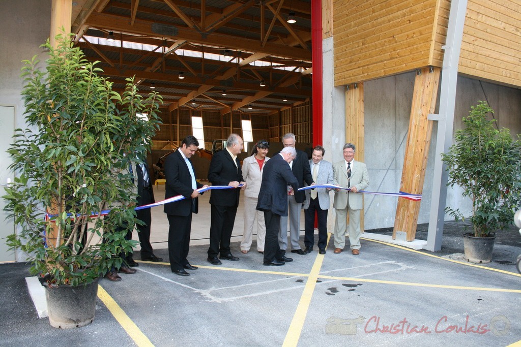 Inauguration par Philippe Madrelle, Président du Conseil général de la Gironde