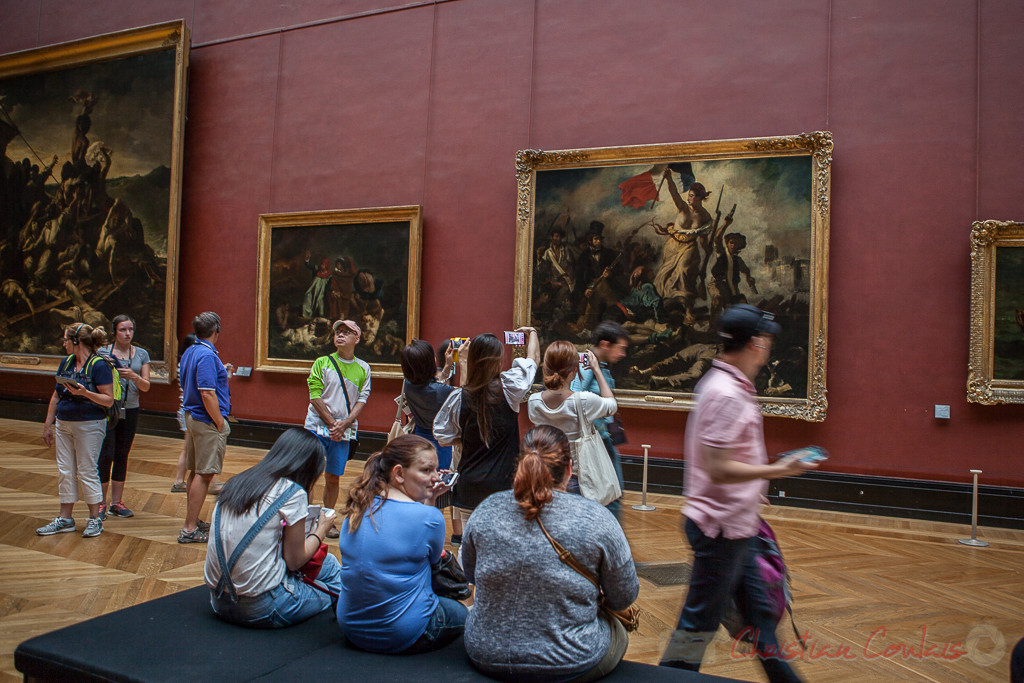 La Liberté guidant le peuple, Eugène Delacroix, Musée du Louvre