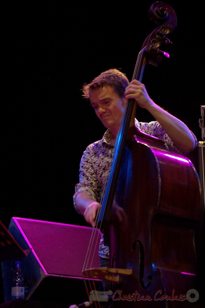 Festival JAZZ360 2015, Stéphane Kerecki; Thomas Savy Quintet. Cénac, 13/06/2015