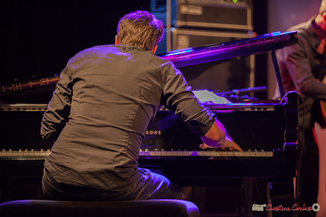 "Etude de mouvements 2". Rémi Panossian, Rémi Panossian RP3 Trio, Festival JAZZ360, Cénac, 9 juin 2017