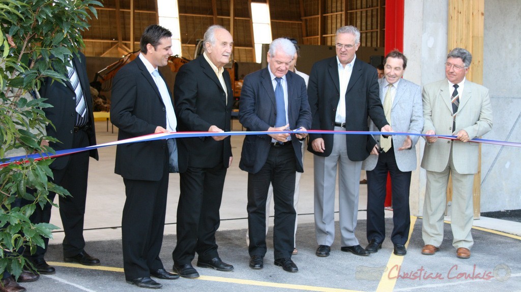 Inauguration par Philippe Madrelle, Président du Conseil général de la Gironde