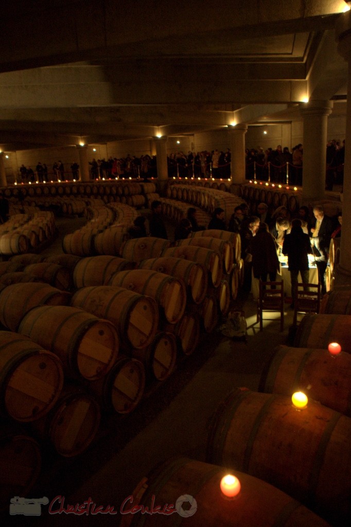 Dégustation. Thibaut Cauvin aux Estivales de musique en Médoc, Château Lafite Rothschild, Pauillac, 15 janvier 2015. Reproduction interdite - Tous droits réservés © Christian Coulais