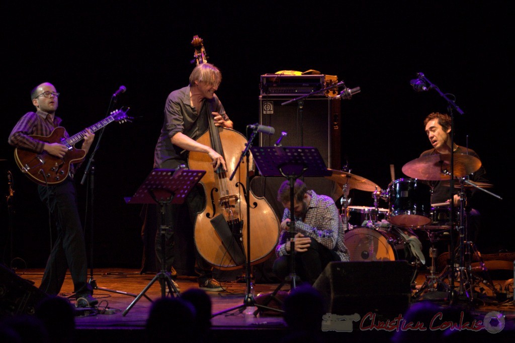Festival JAZZ360 2015, Jean-Claude Oleksiak Quartet, Cénac. 13 juin 2015
