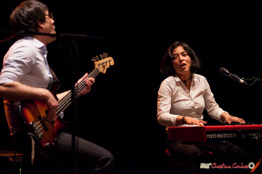 Benjamin Pellier, Valérie Chane-Tef; Akoda. Soirée cabaret JAZZ360, salle culturelle de Cénac. 17/03/2018