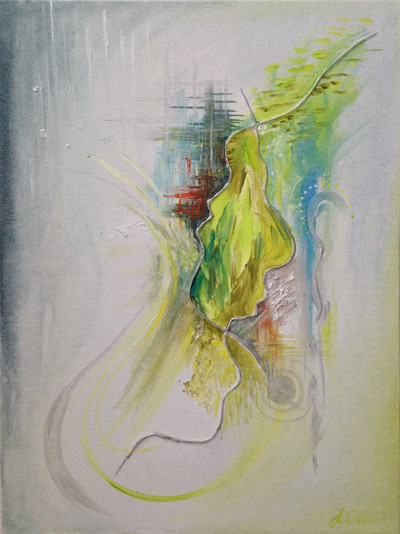 Gedanken 46x61cm