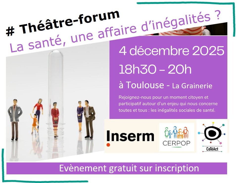 "La santé, une affaire d'inégalités?" - Séance théâtre-forum ouverte à toustes