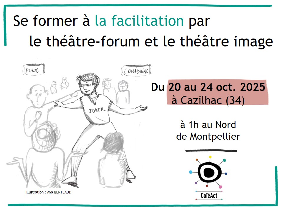 Module Avancé: "Se former à la facilitation par le théâtre-forum et théâtre-image"
