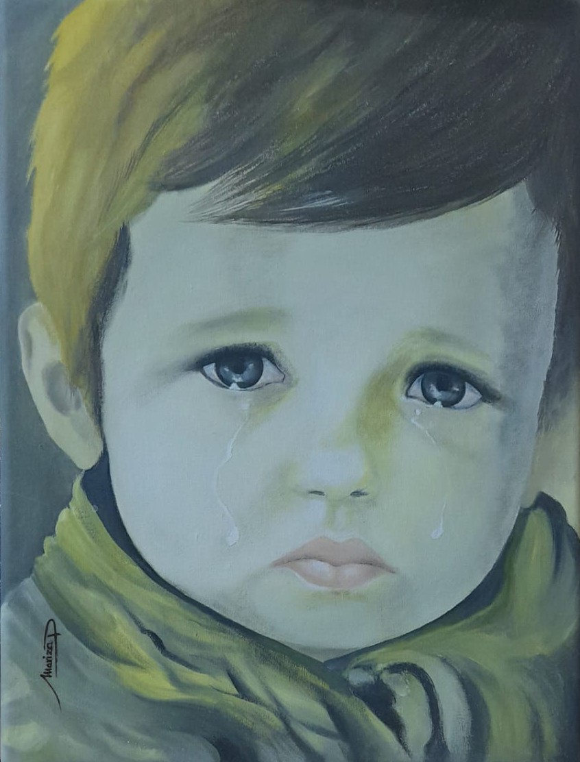 "Consuelo" - Acrilico - 30x40 cm. 