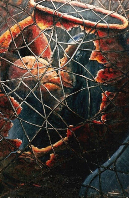 "501 Años" - Acrílico - 100x150 cm.