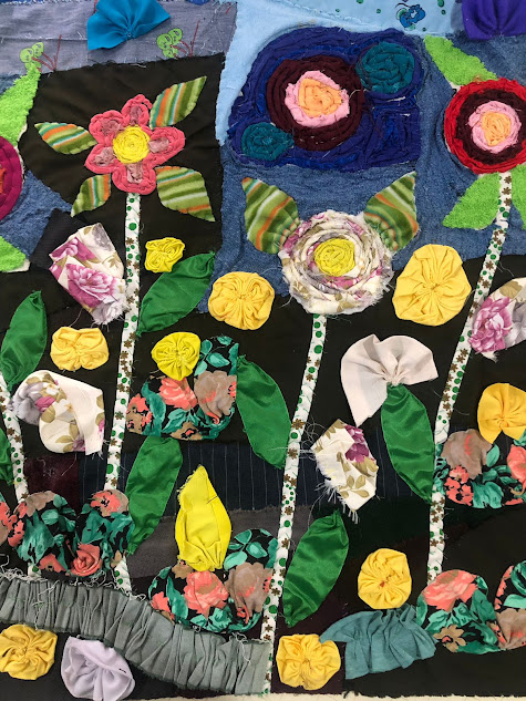 "Primavera I" - Arte Textil - 70x90 cm.