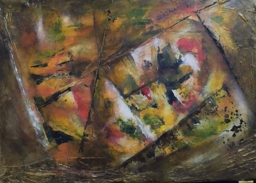 "Desde el Interior" Acrílico 40x30 cm.