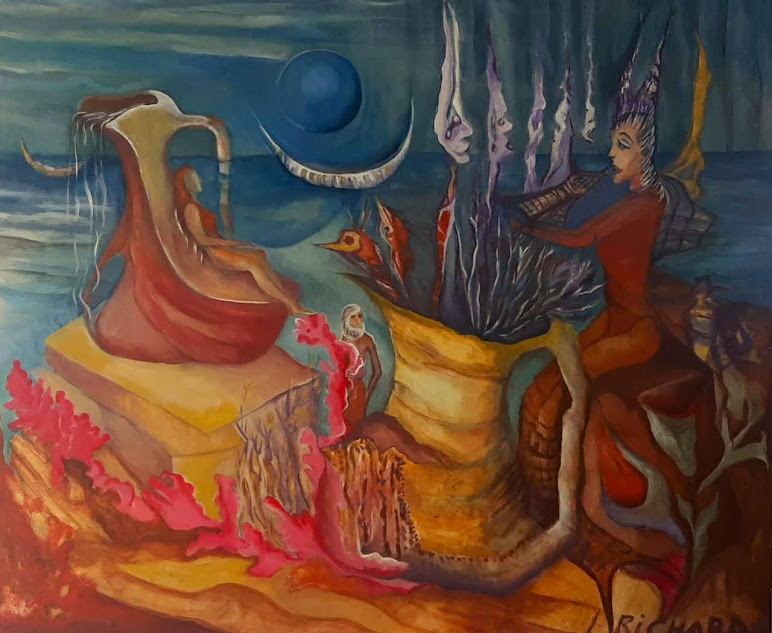 "Sibila"- Oleo - 120 x 100 