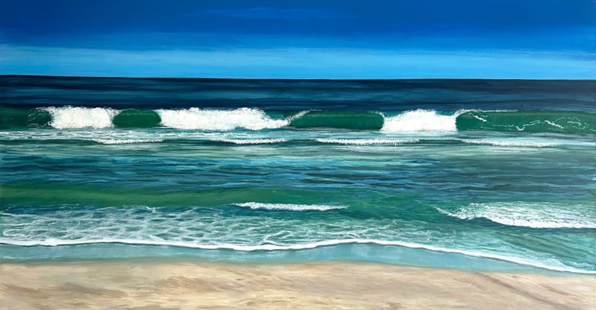 "Miramar" - Acrilico - 130 x 70 cm.