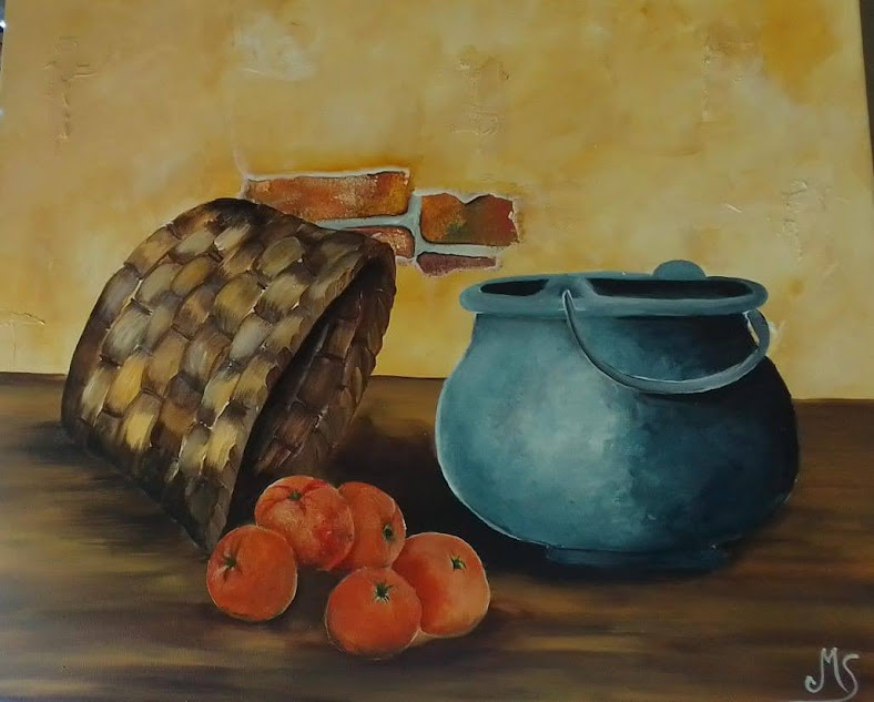 "La Vieja Cocina"- Óleo - 60 x 50 cm.