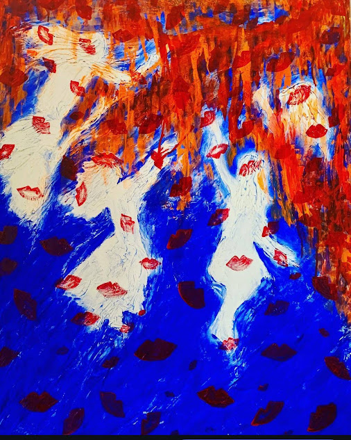 "Resurrección" - Acrílico - 100x80 cm.