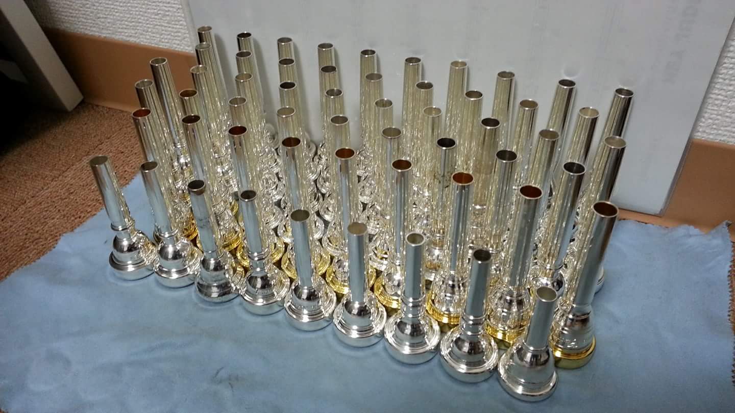 トランペットのマウスピース - Yoshihiko Nishitani Trumpet トランペットのマウスピース - Yoshihiko Nishitani Trumpet