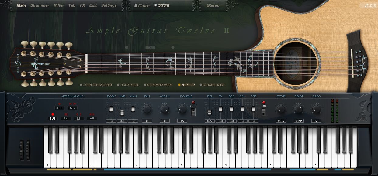 12弦ギター　テーラー