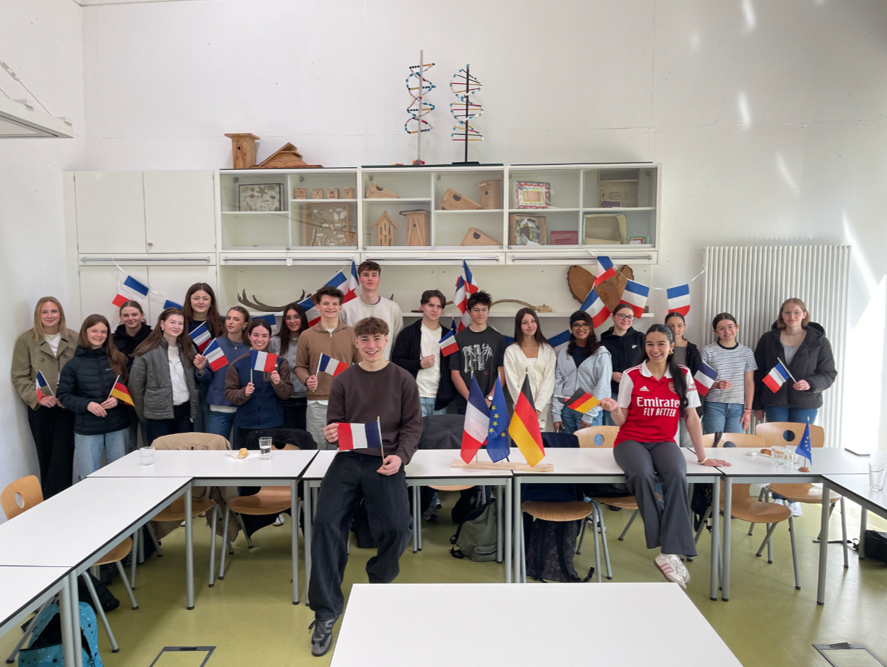  Im Mai wurde am Kronwerk viel Französisch gesprochen – mit zwei Austauschgruppen & vielen tollen Begegnungen. Merci, Erasmus+! 