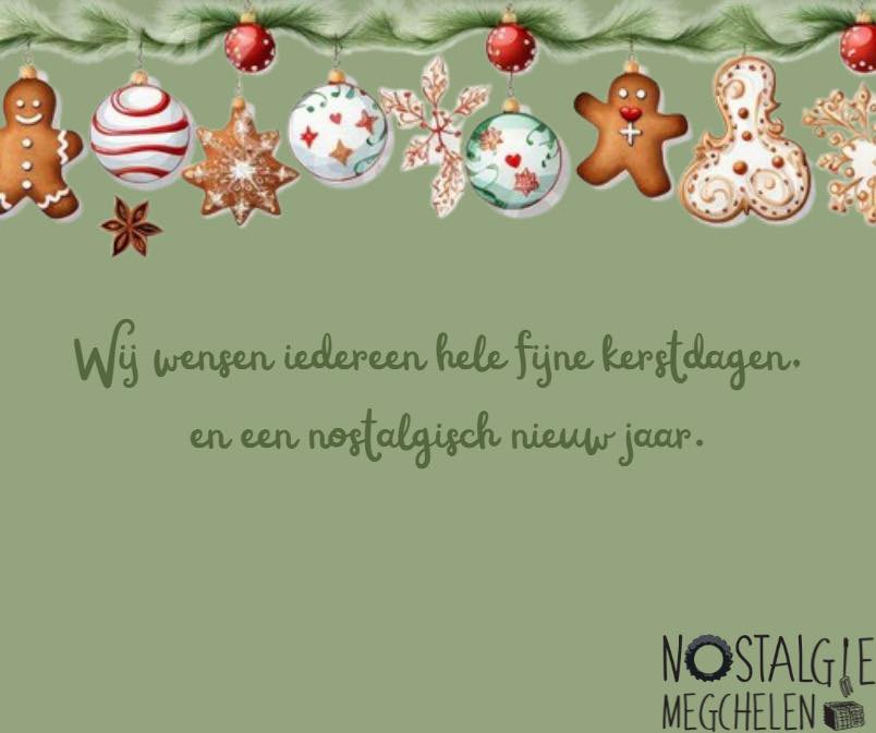 Fijne feestdagen!