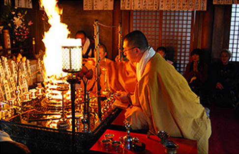 信貴山断食道場 最終日 受ける禅 japanese oil therapy atsu