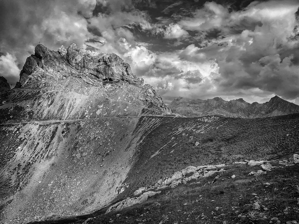 02 George Sulkowski   Septembersturm zieht über dem westlichen Karwendel auf