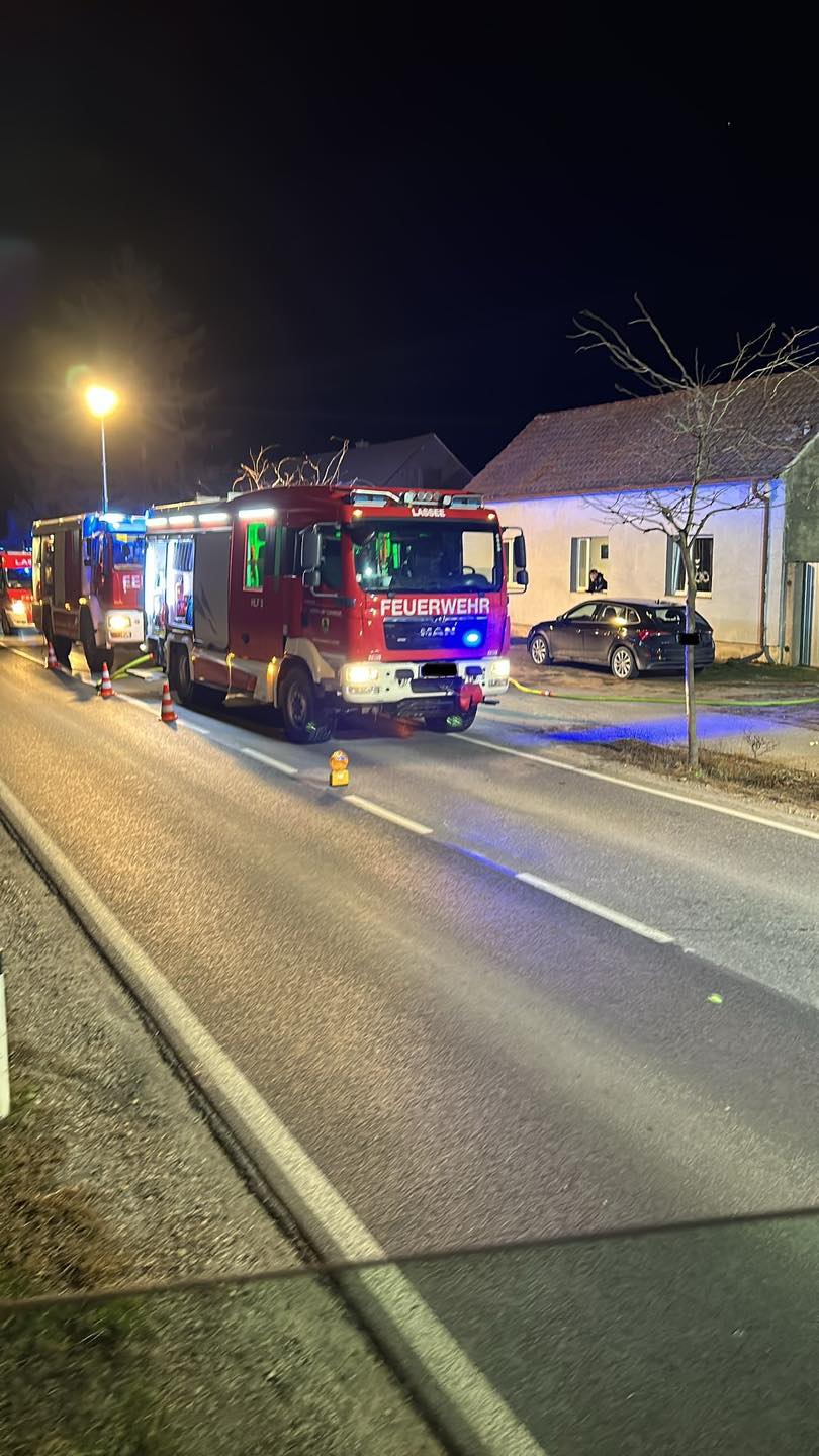 B3 Gebäudebrand in Lassee