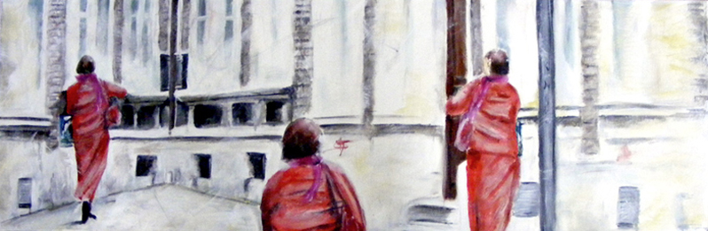 90 x 30 | Acryl auf Leinwand