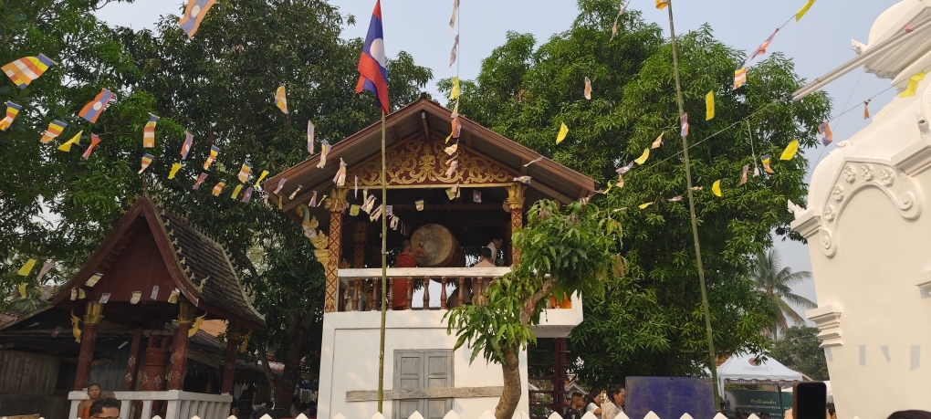 Moment unique avec l'inauguration d'un temple