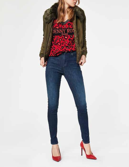 50/% Jeans 921ND26005 Autunno 2019 disponibile Denny Rose outlet
