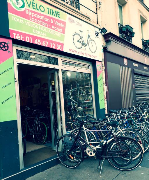 magasin de vélo d'occasion à paris