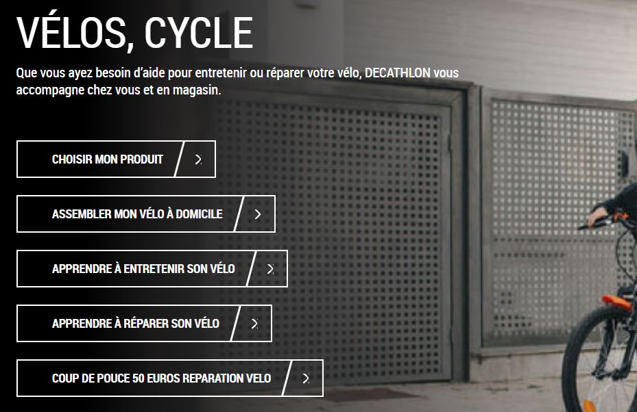 Decathlon revision velo gratuite 6 mois store