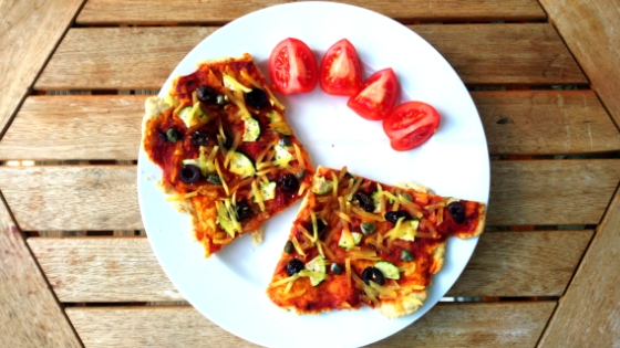 Foto vegane Pizza