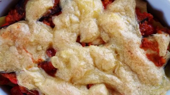 Vegane Moussaka - fettfrei lecker